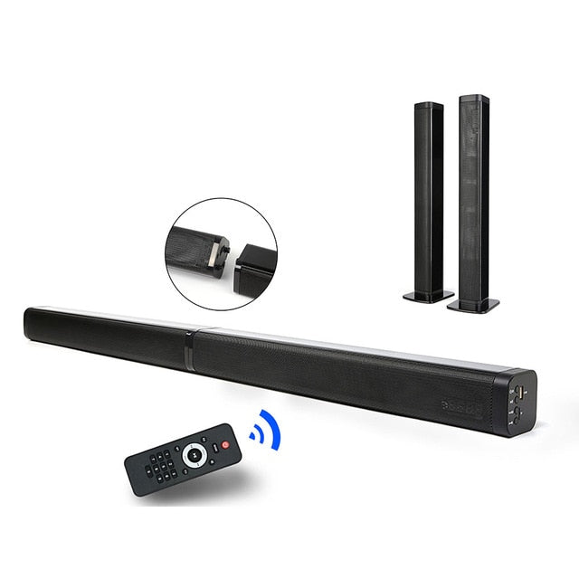 40W TV Sound Bar Wireless Speaker Bluetooth Home theater