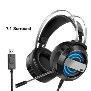 Gaming Headset 7.1 Surround Sound PC Headphone