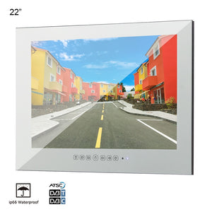 Souria 22inch IP66 Magic Mirror TV Frameless Vanishing