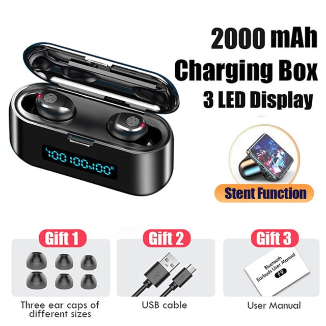 Wireless Headphones Bluetooth Earphones