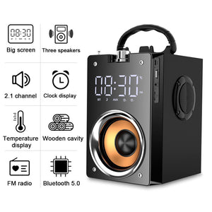 Super Bass Bluetooth Speakers Portable Column High