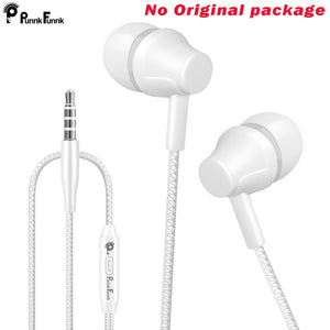 PunnkFunnk Wired Earphones Sport headset