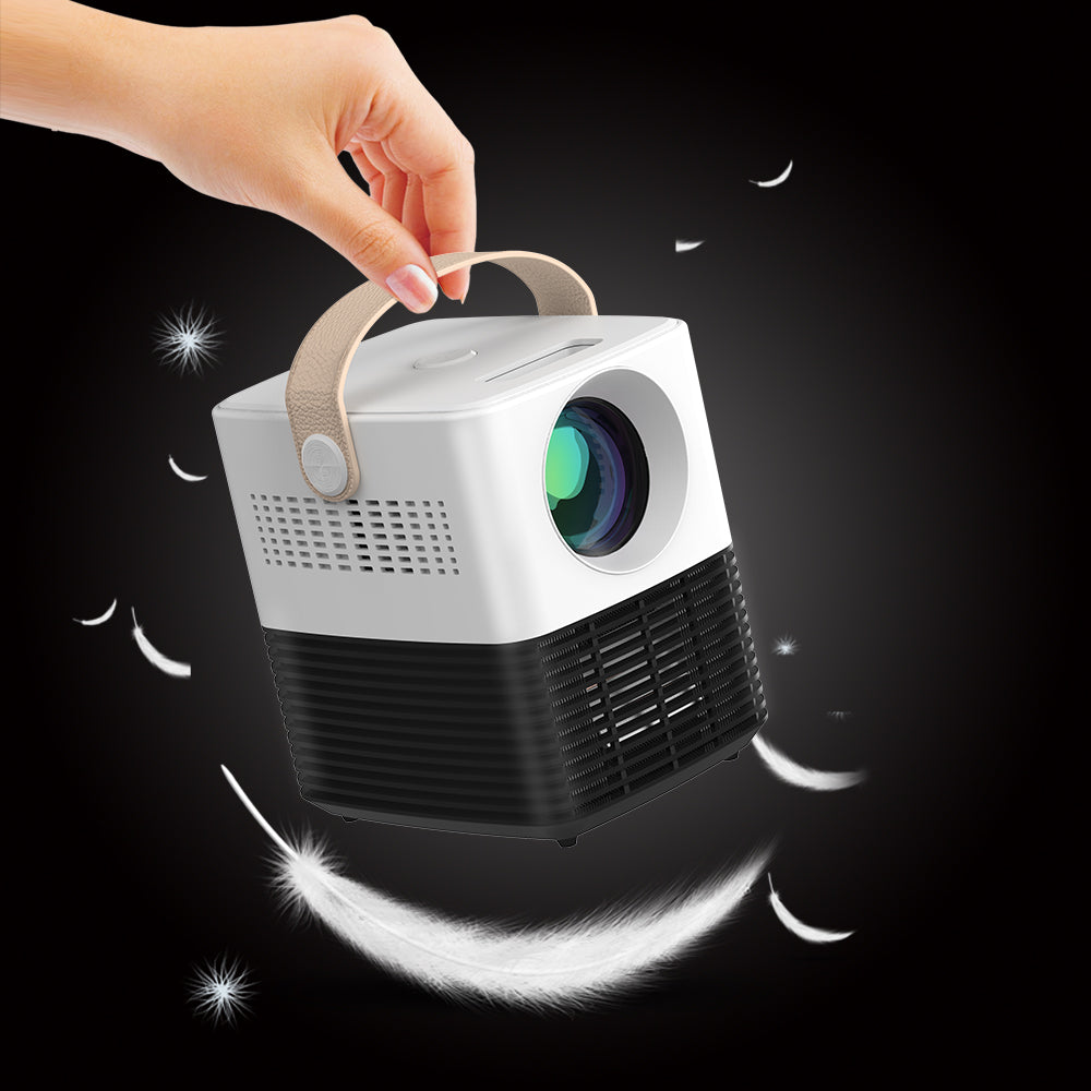 2020 Newest Mini Projector Portable Support 1080P