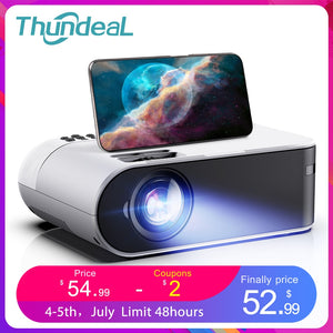 ThundeaL TD60 Mini Projector Portable WiFi Android