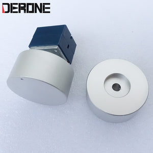 1 piece aluminum knob diameter 44MM high 22mm for amplifier