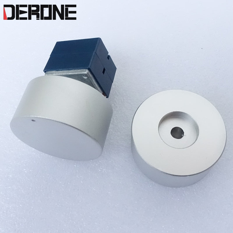 1 piece aluminum knob diameter 44MM high 22mm for amplifier