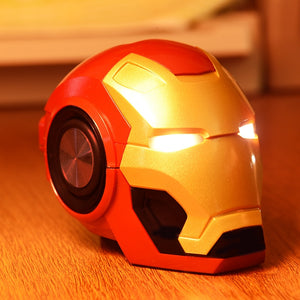 Mini Iron Man Wireless Speaker Powerful Portable Computer Speakers