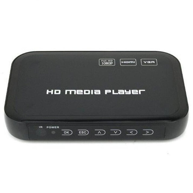 Mini Full HD 1080P USB External HDD Player