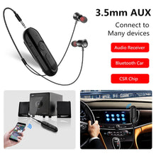 Load image into Gallery viewer, 28H Playtime Bluetooth 5.0 Audio Receiver with Earphone
