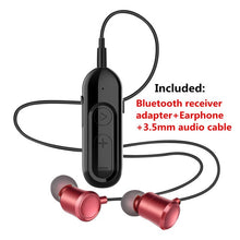 Load image into Gallery viewer, 28H Playtime Bluetooth 5.0 Audio Receiver with Earphone
