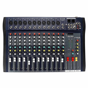 6/8/12 Channel Audio Mixer USB Professional bluetooth